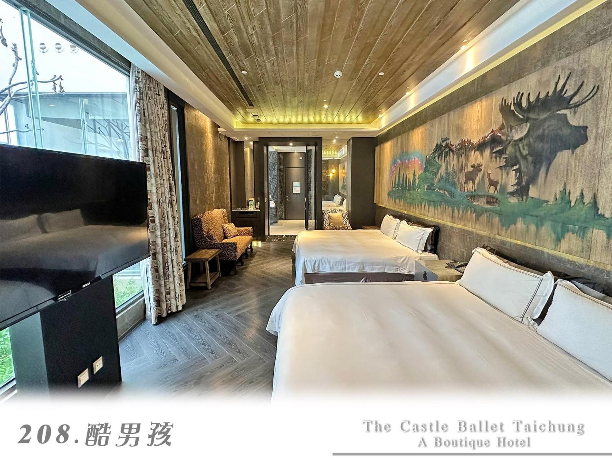 The Castle Ballet Taichung A Boutique Hotel Bagian luar foto